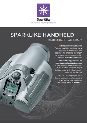 Leaflet for Sparklike Handheld device